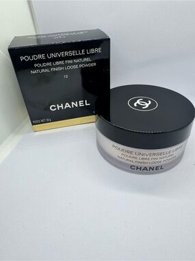 CHANEL Poudre Universelle Libre Loose Powder 12 - Black & Gold Accents New